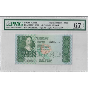 10 Rand, South Africa replacement