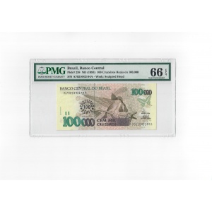 100 Cruzeiros Reais, Brazil