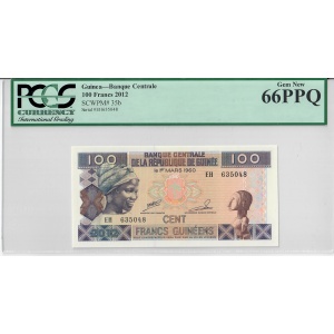 100 Francs, Guinea