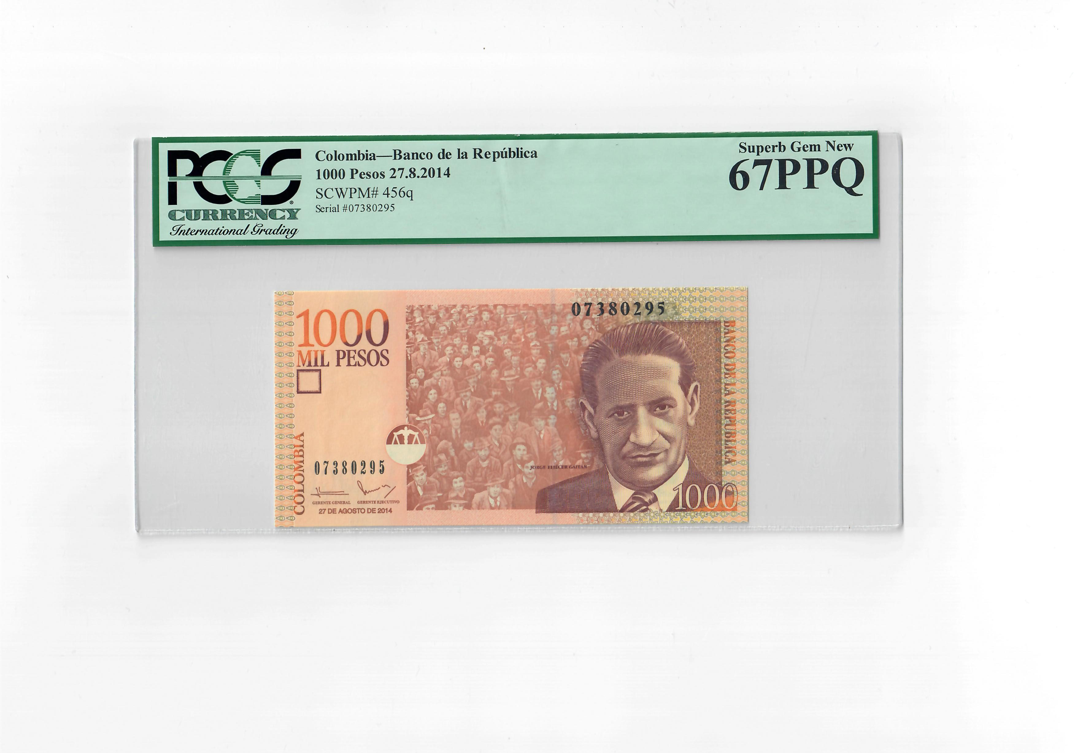 1000 Pesos, Colombia