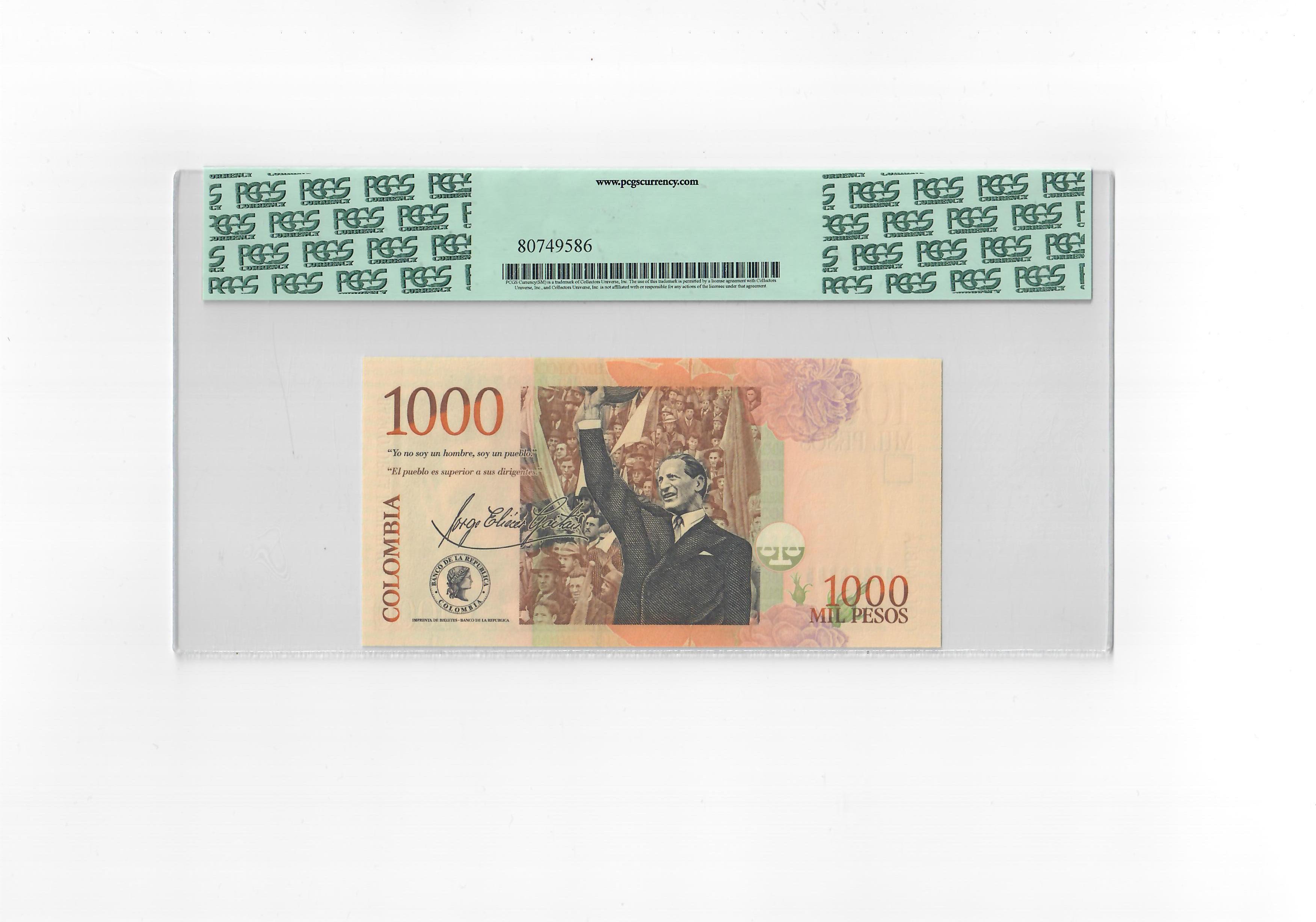 1000 Pesos, Colombia - Image 2