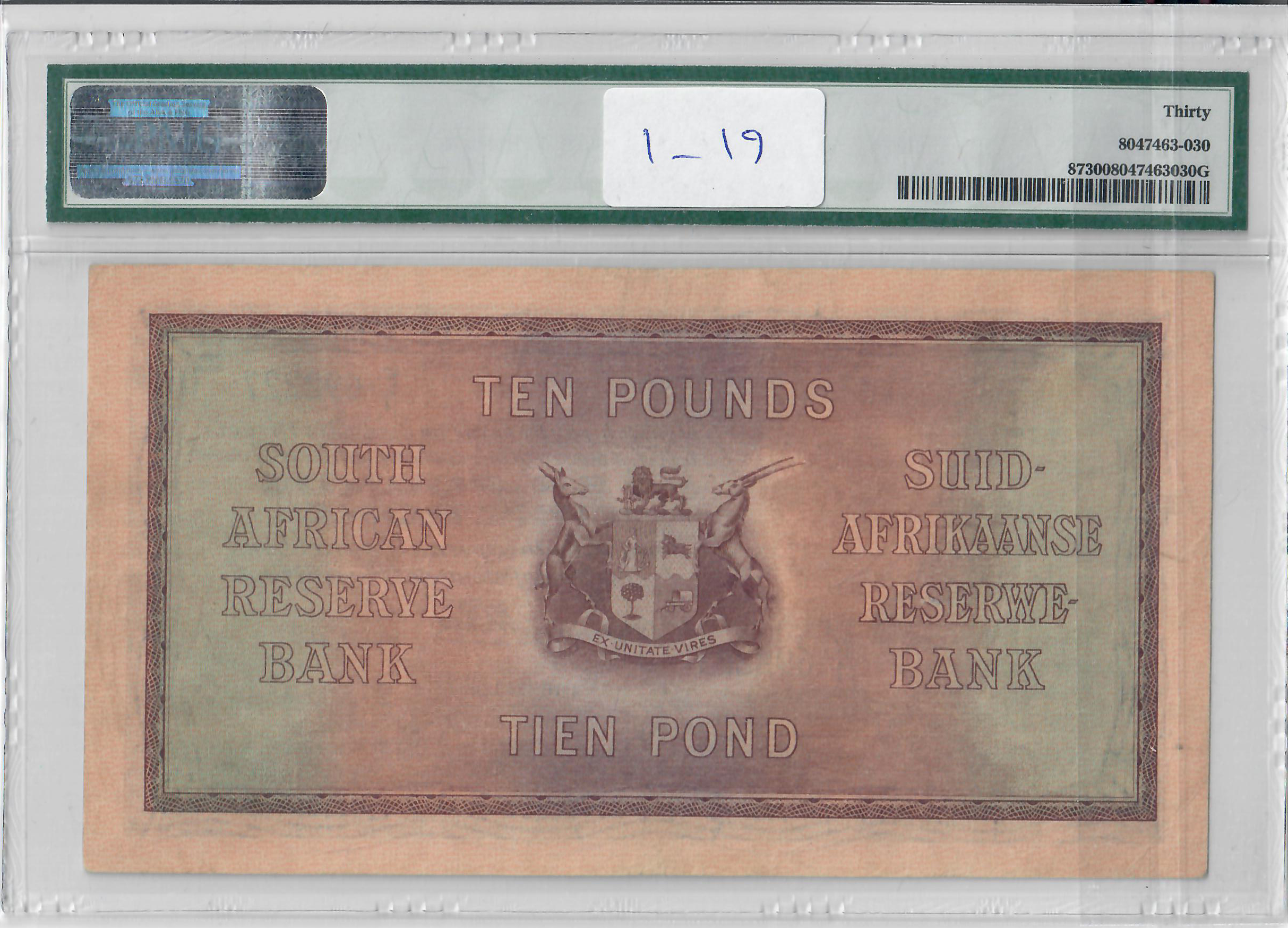 £10, South Africa - Image 2