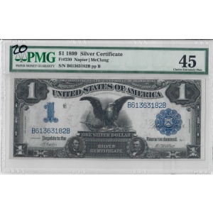 $1, USA 1899 Silver Certificate