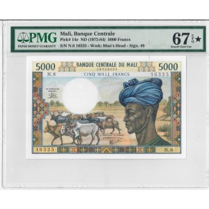 5000 Francs, Mali