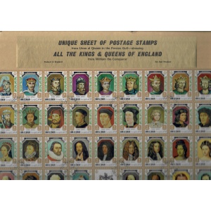 England Unique Postage Stamps