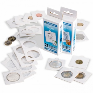 Coin Holders, Self-Adhesive 35 mm
