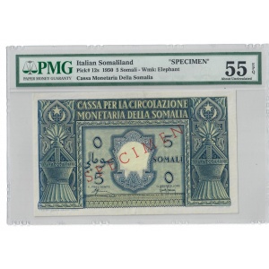 5 Somali, Italian Somaliland 1950