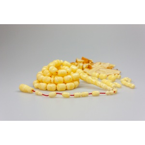 Amber Rosary, One stone