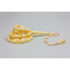 Amber Rosary, One Stone