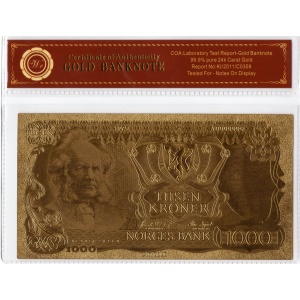 Gold 999999 Norway