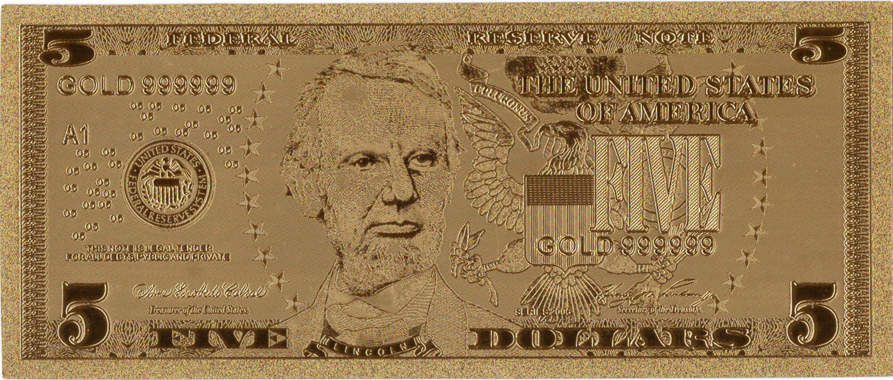 1, 2, 5, 10, 20, 50, 100 Dollars, USA - Image 6