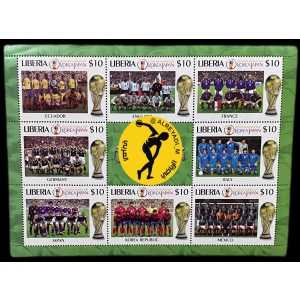 Liberia Postcard 2002