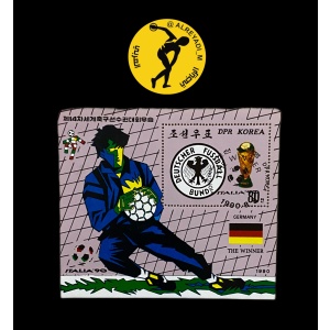 World Cup 1990, Korea Postcard