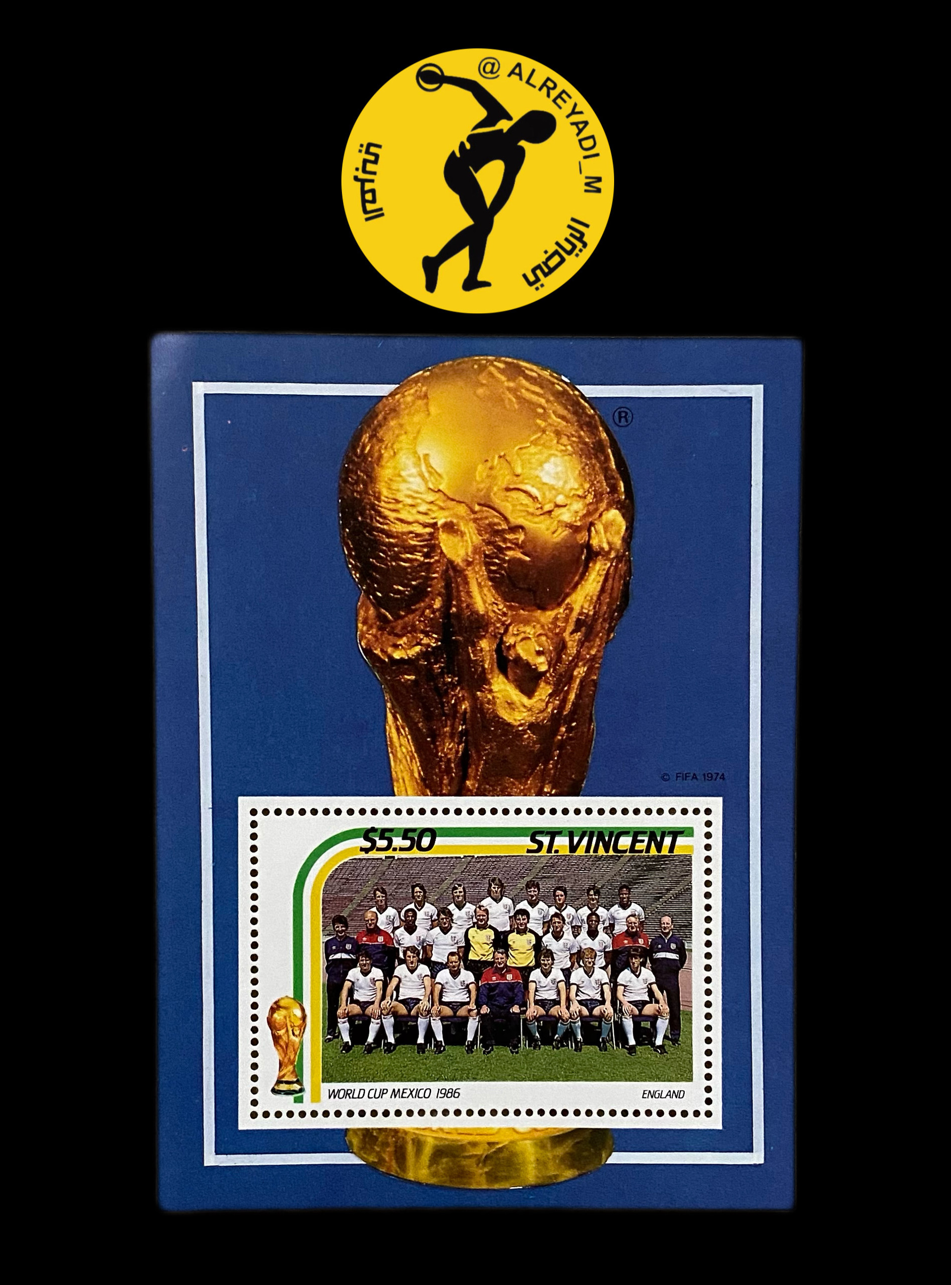 Postcard St. Vincent, Mexico 1986